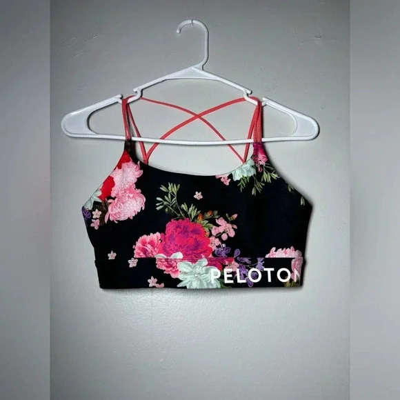 Peloton AAPI Heritage Month Floral Sports Bra size small - Picture 5 of 7